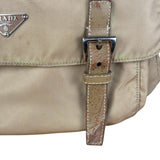 Prada Khaki Tessuto Nylon Messenger