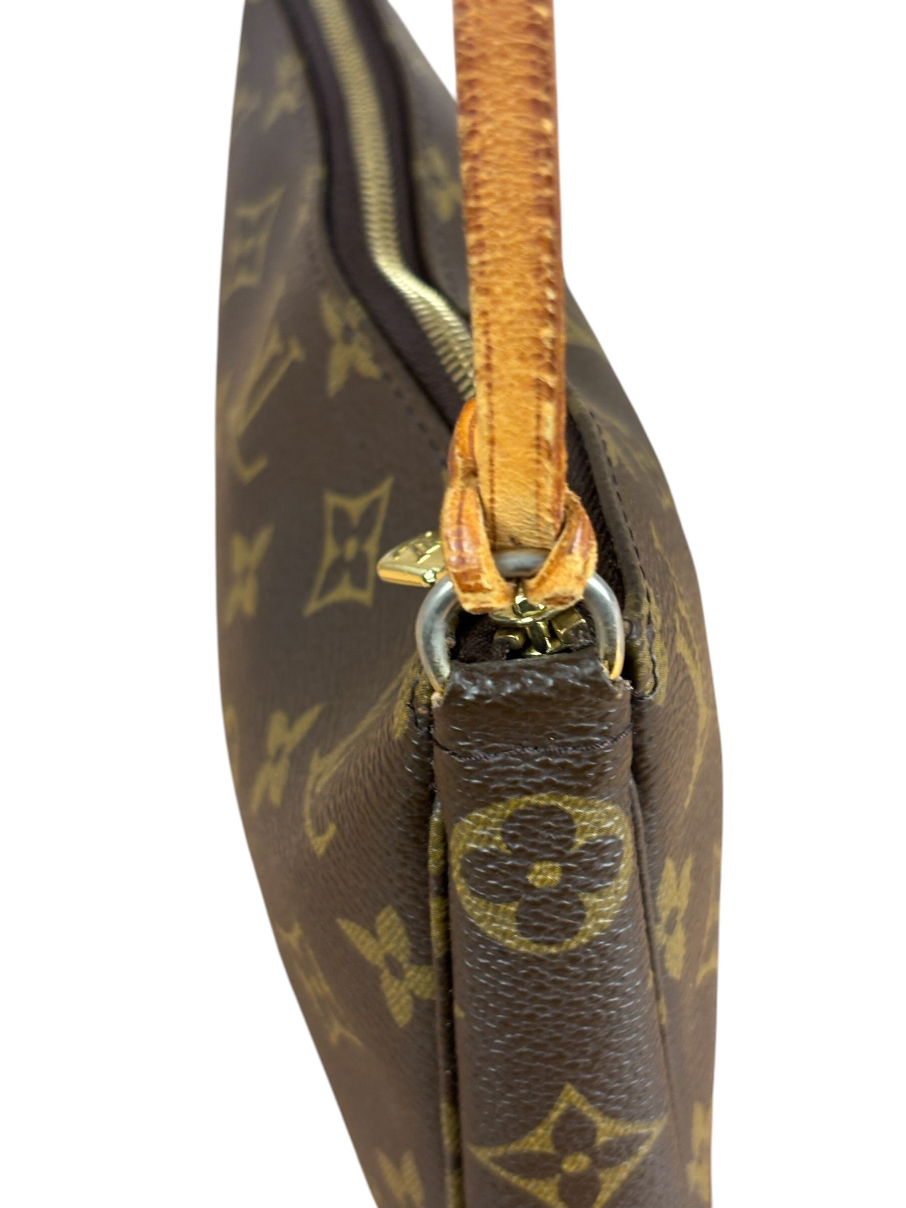 Louis Vuitton Leather Monogram Pochette