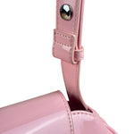 Diesel Pink Patent Leather Play Shoulder Bag