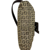 Fendi Zucchino Drawstring Flap Shoulder Bag