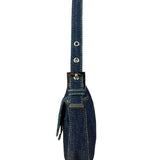 Fendi Vintage Dark Denim Baguette