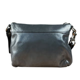 Coach Vintage Silver Metallic Crossbody