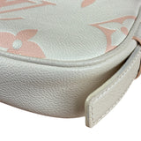Louis Vuitton White Leather Monogram Moon Empreinte Pochette