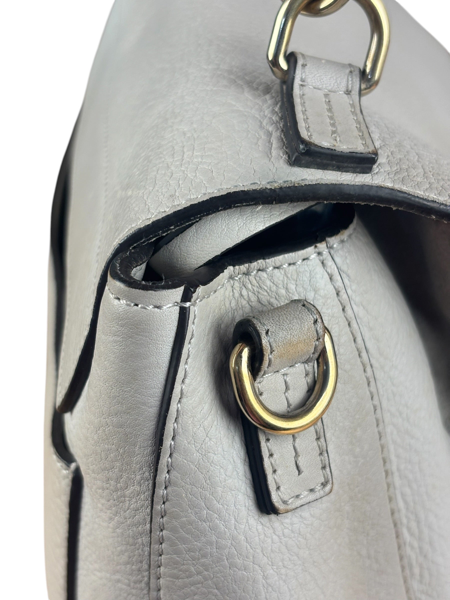 Chloe Off-White Faye Day Medium Shoulder Bag
