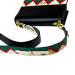 Prada Muilticolor Calfskin Esplanade Crossbody Bag