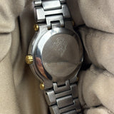 Gucci 900L 2 Tone Black Dial