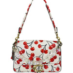 Coach Soft Tabby Shoulder Bag With Cherry Print