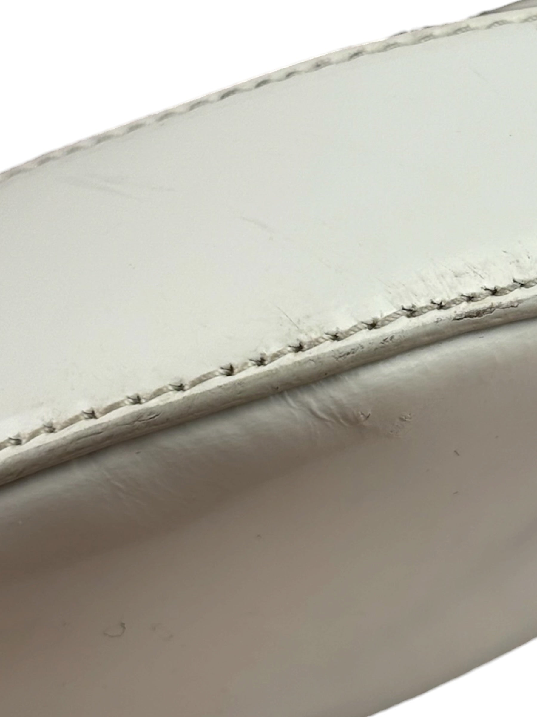 Prada White Cleo Shoulder Bag