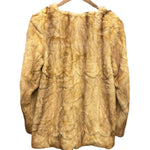Vintage Beige Mink Fur Coat