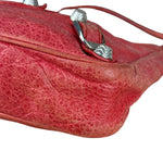 Balenciaga Fuchsia Leather Le City Crossbody
