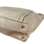 Gucci Britt Leather Tote Beige