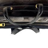 Gucci Vintage Black Patent Leather Tote