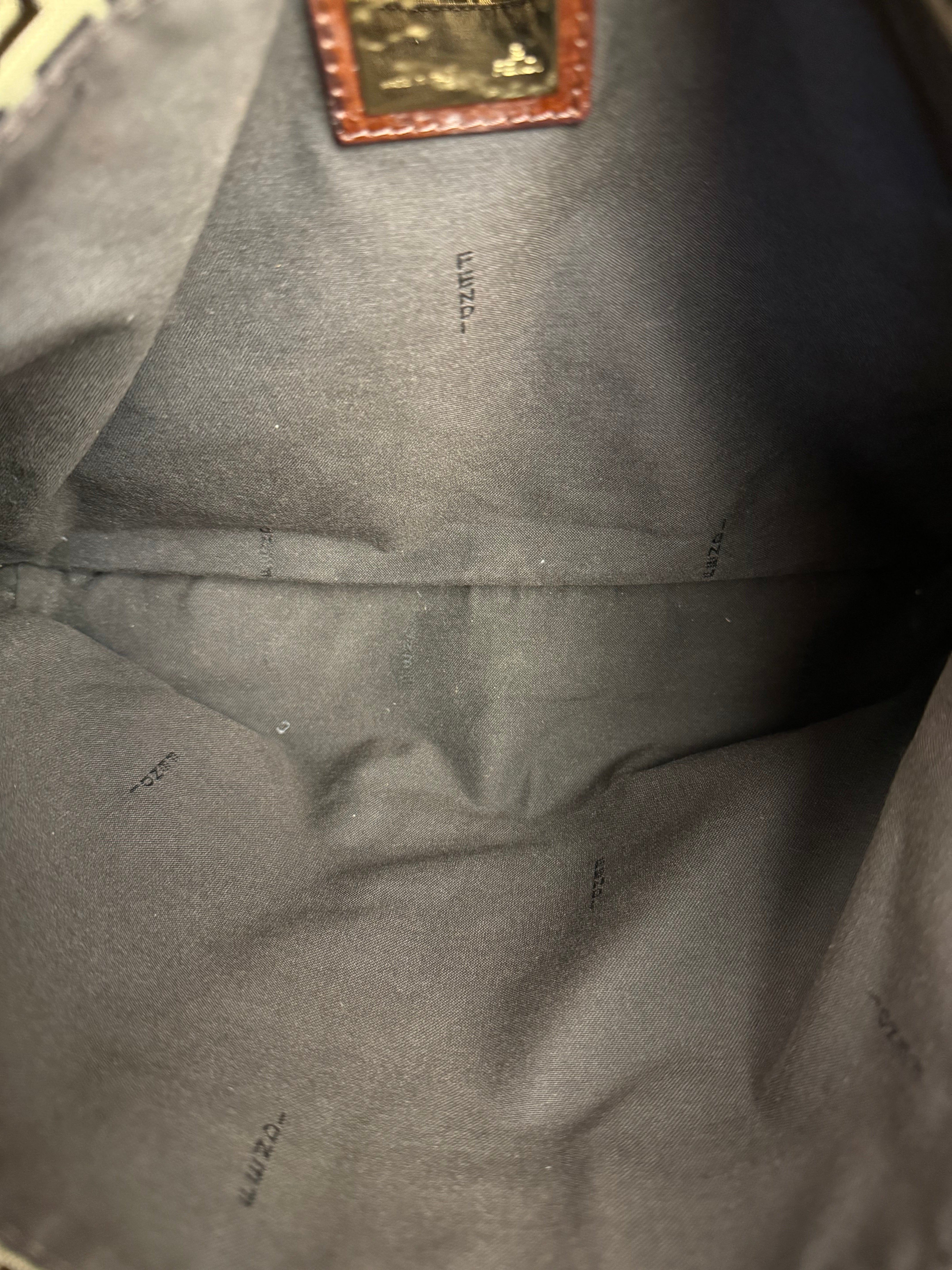 Fendi FF Canvas Top Handle Tote