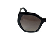 Prada Black Acetate Oversized Sunglasses