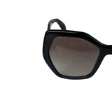 Prada Black Acetate Oversized Sunglasses