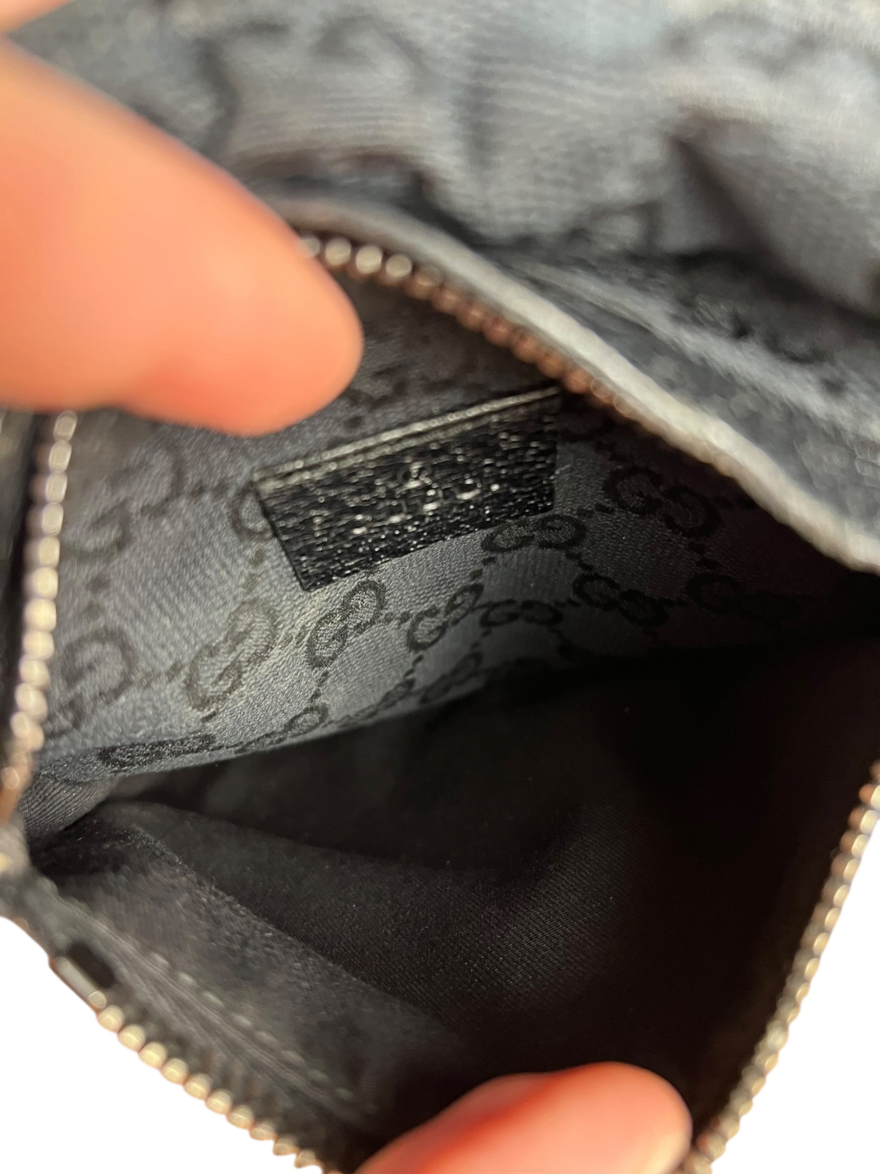 Gucci GG Canvas Belt Bag Black