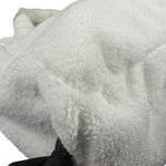 Prada White Terry Cloth Spugna Tote Bag