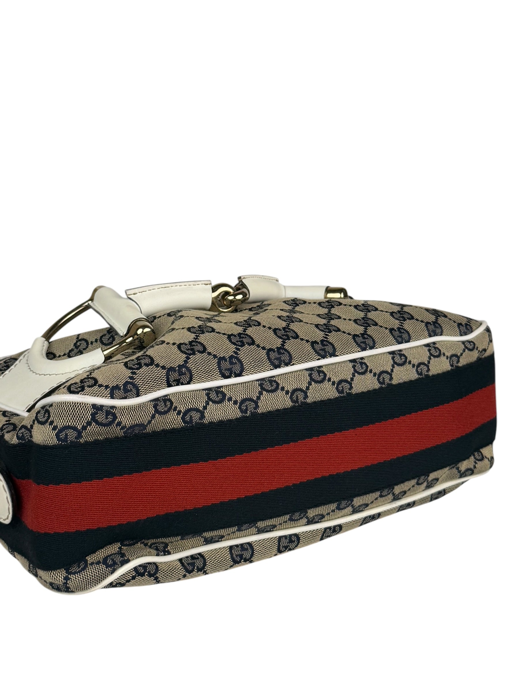 Gucci GG Horsebit Heritage Hobo Shoulder Bag