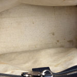 Gucci Bicolor Leather Trim GG Canvas Two-Way Tote Bag