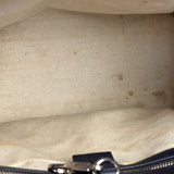Gucci Bicolor Leather Trim GG Canvas Two-Way Tote Bag