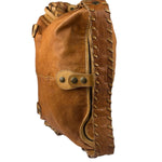 Chloe Tan Brown Leather Silverado Hobo Bag