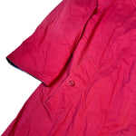 Burberry Vintage Red/Navy Check Mid Length Coat