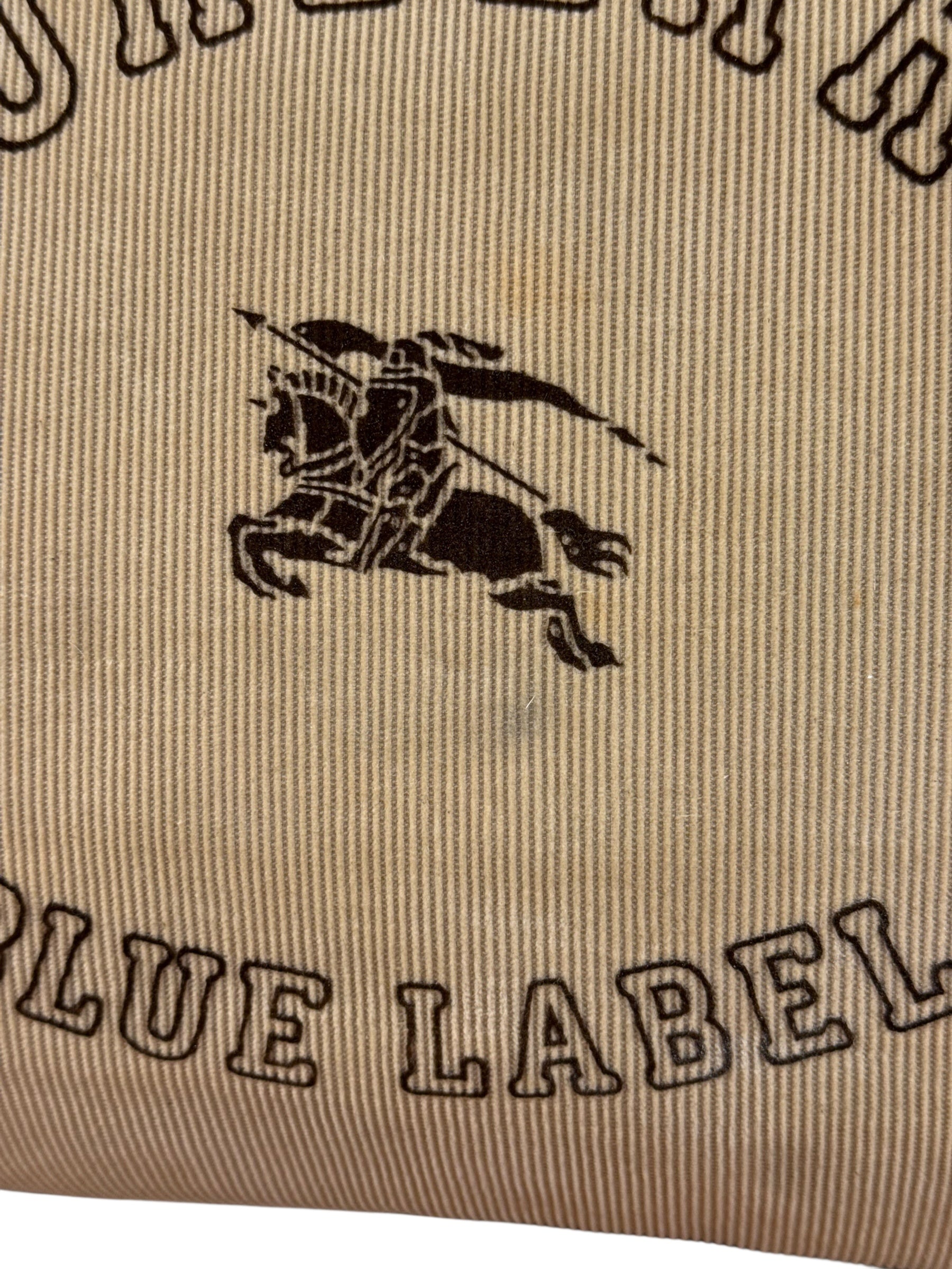 Burberry Blue Label Corduroy Leather Crossbody