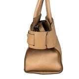 Givenchy Nude Brown Leather Mini Two-Way Handbag