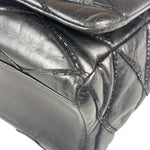 Louis Vuitton Black Quilted Lambskin Chain Flap Bag