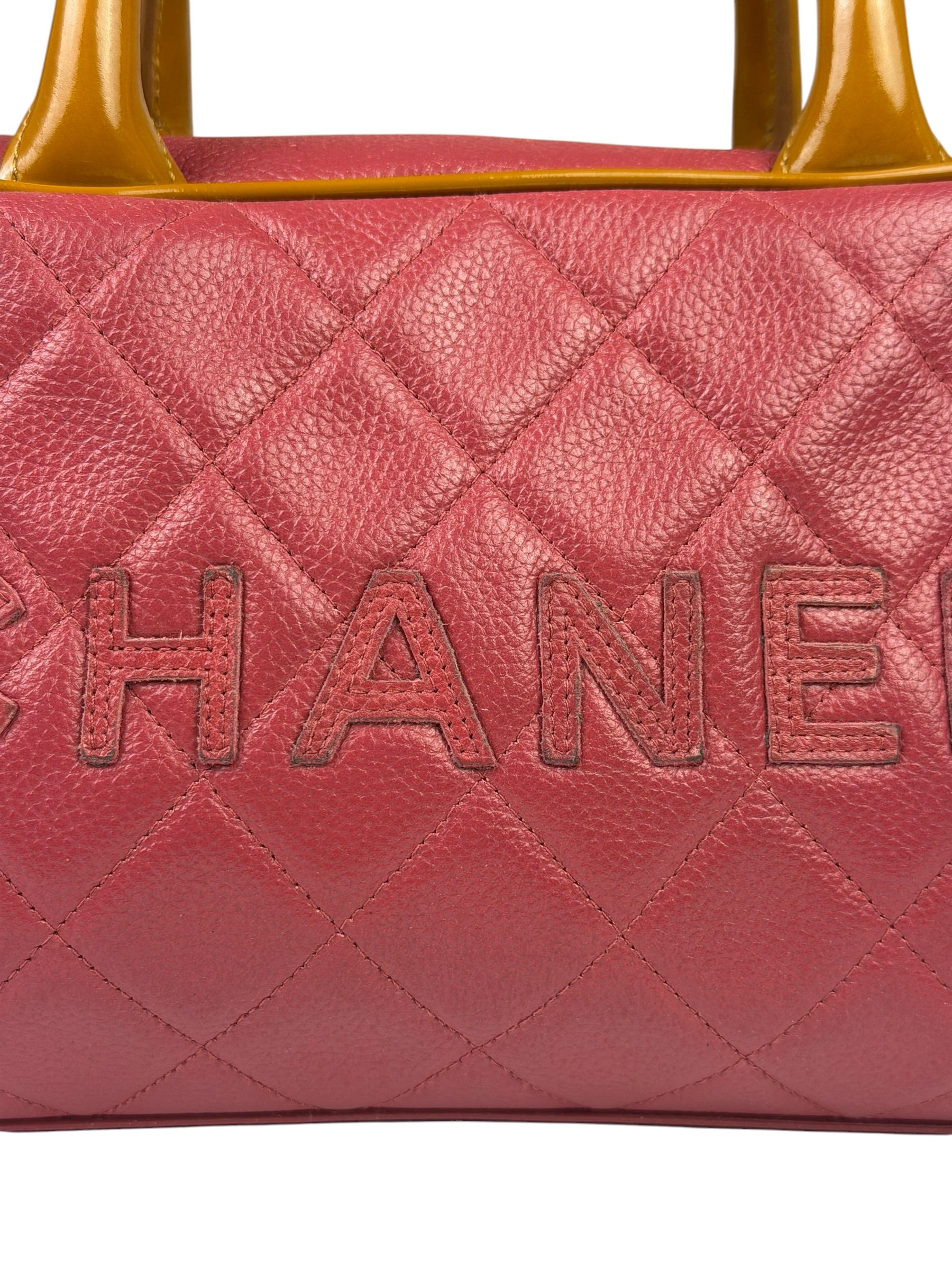 Chanel Small Quilted Bowler Bag 2013