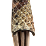 Salvatore Ferragamo Multi-Toned Leather Python Gancini Continental Wallet