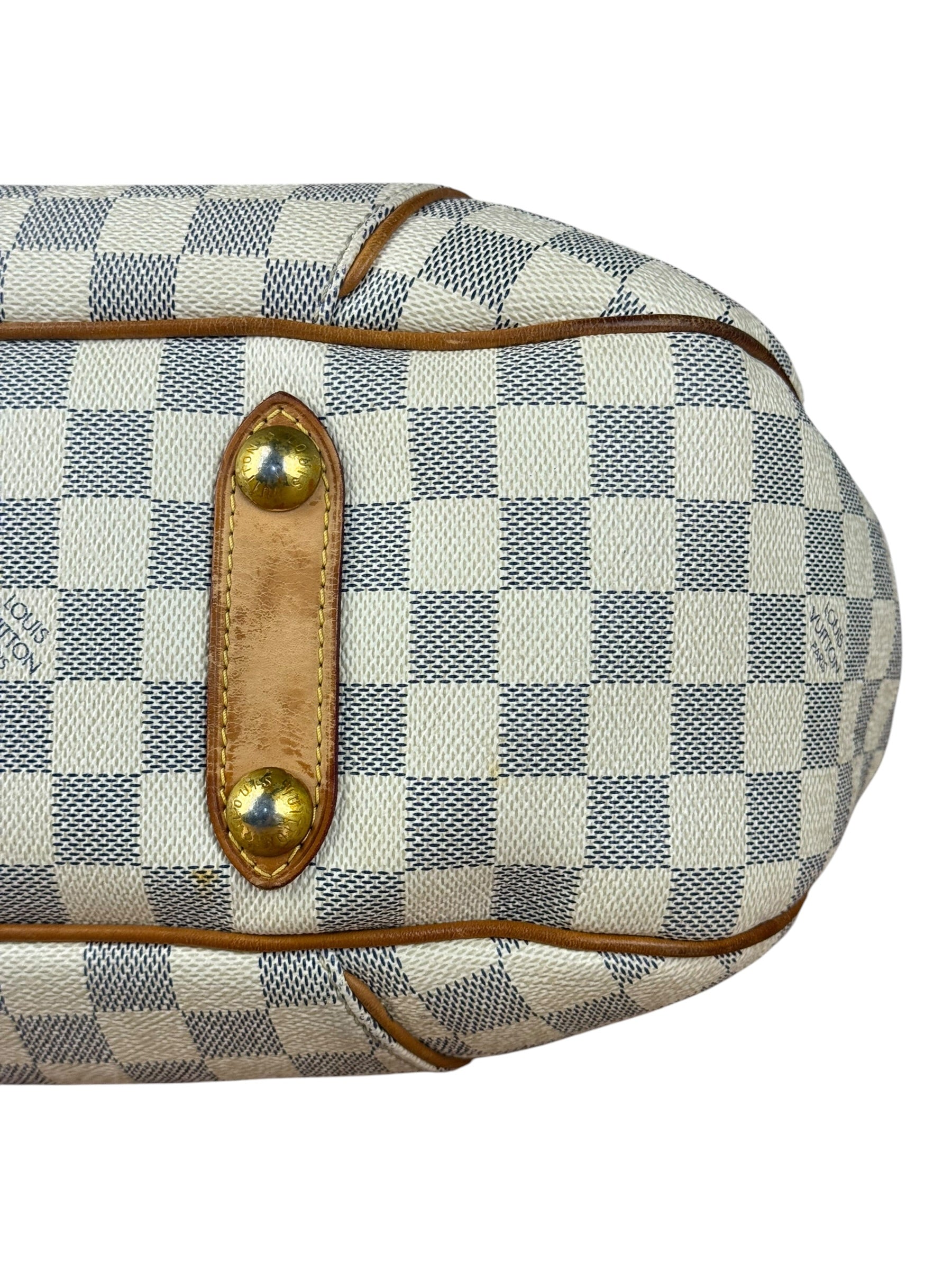 Louis Vuitton Damier Azur Galliera PM Hobo Bag