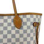 Louis Vuitton Neverfull MM Damier Azure Rose Interior w/ Pouch