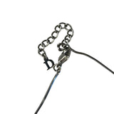 Christian Dior Off-White Bead & Nail Pendant Necklace