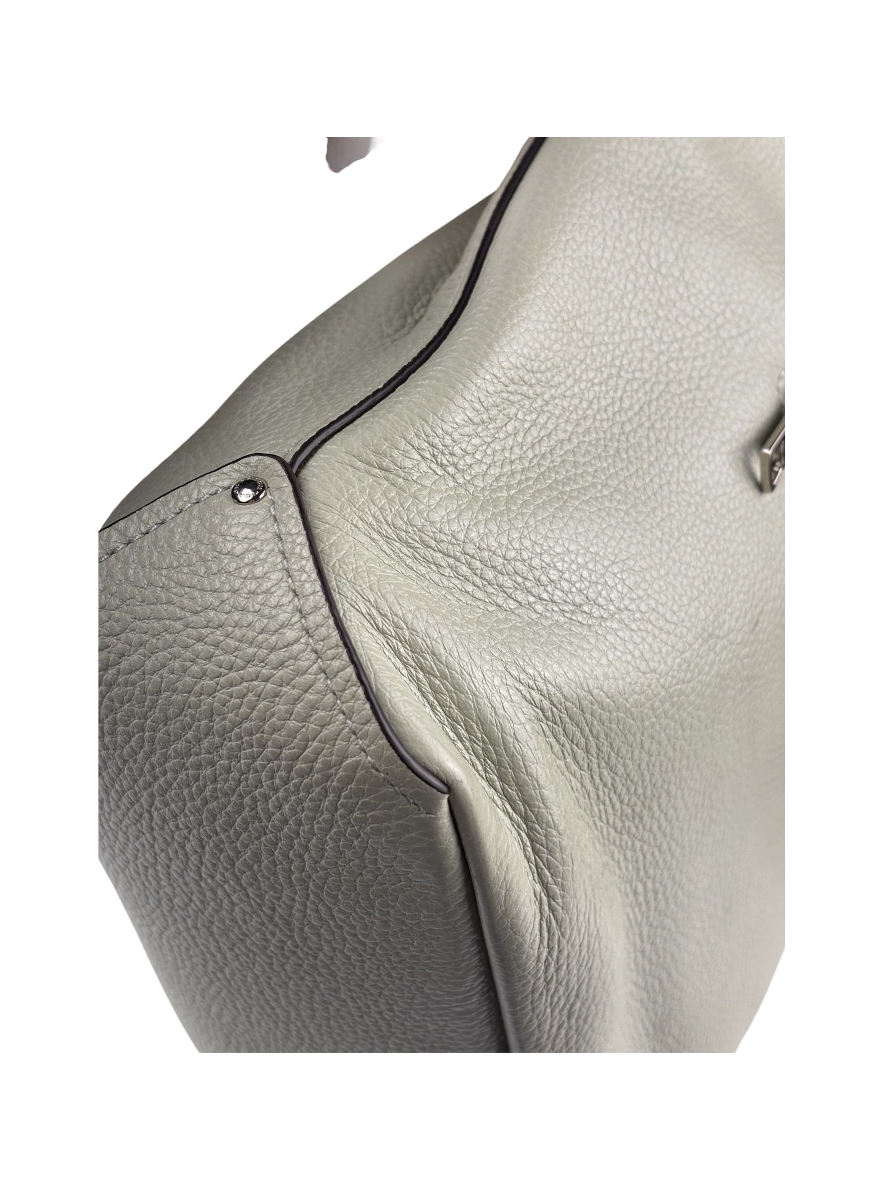 Coach Light Green Leather Laurel Shoulder Bag