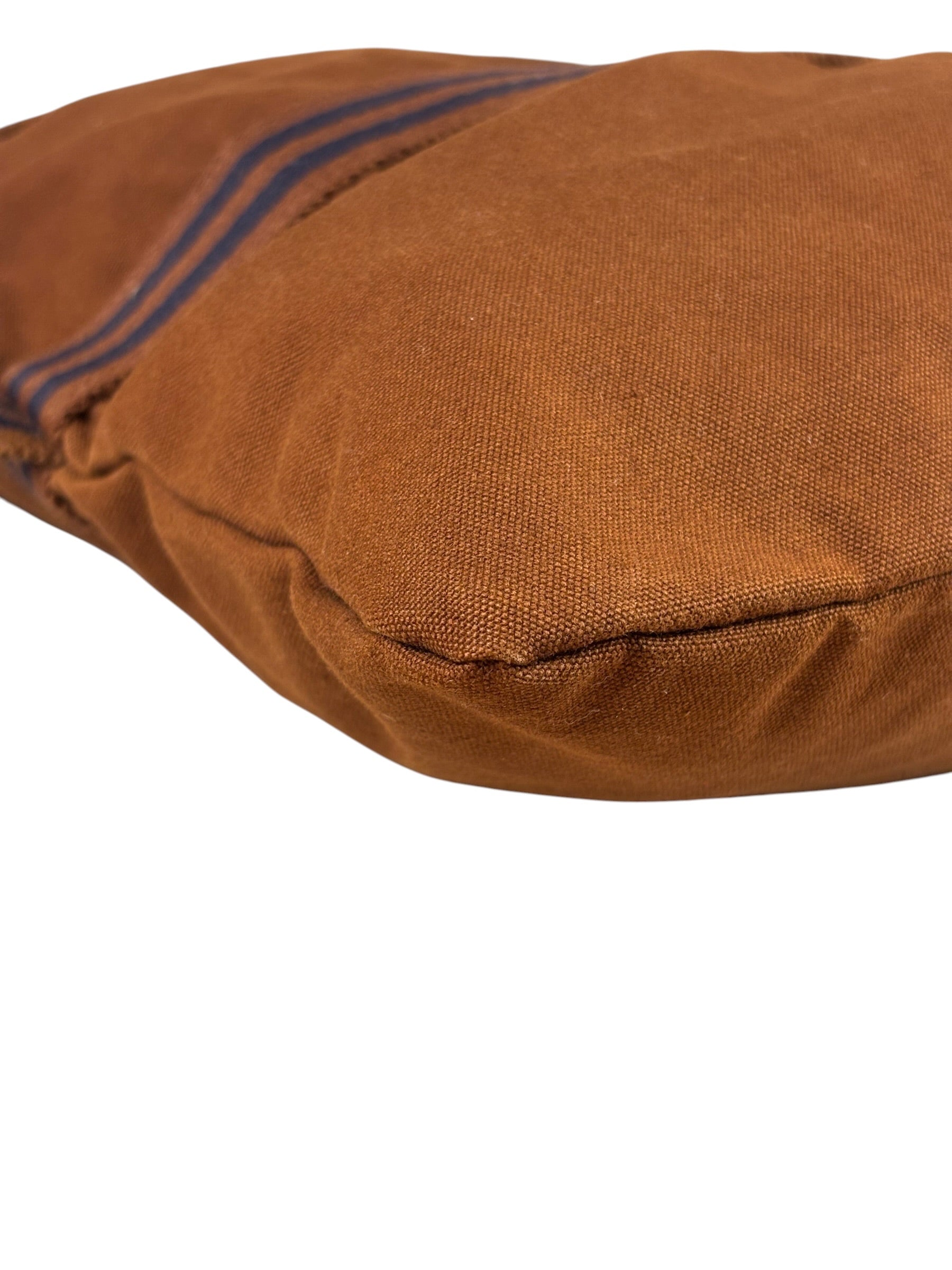 Hermes Vintage Brown Canvas Fourre Tote