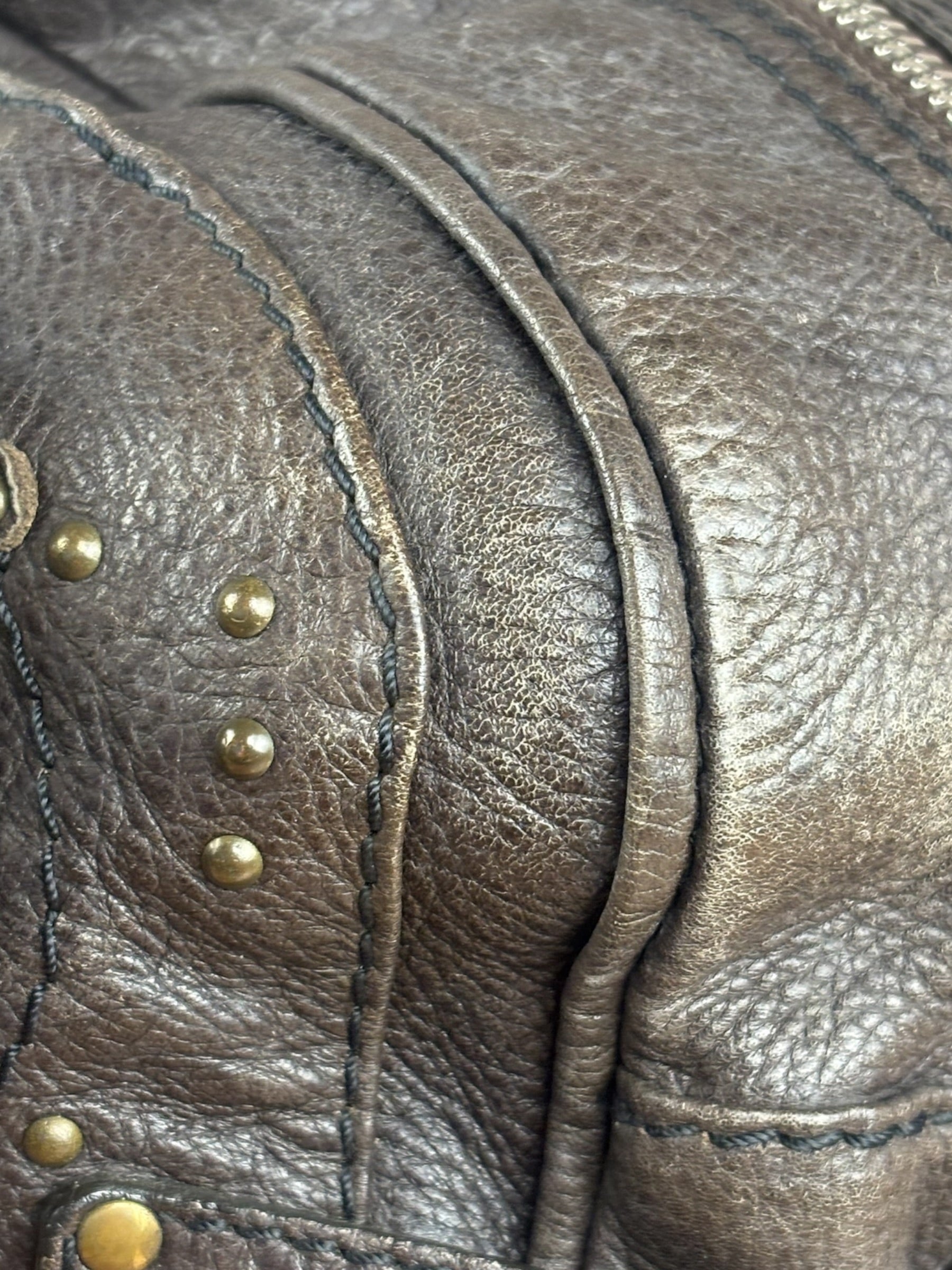 Chloe Brown Leather Paddington Shoulder Bag