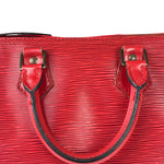 Louis Vuitton Red Epi Leather Speedy 25cm