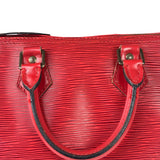 Louis Vuitton Red Epi Leather Speedy 25cm