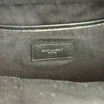 Saint Laurent Black S Canvas Backpack