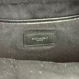 Saint Laurent Black S Canvas Backpack