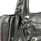 Balenciaga Grey Calfskin Mini Le City Bag