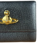 Vivienne Westwood Leather Orb Emblem Wallet