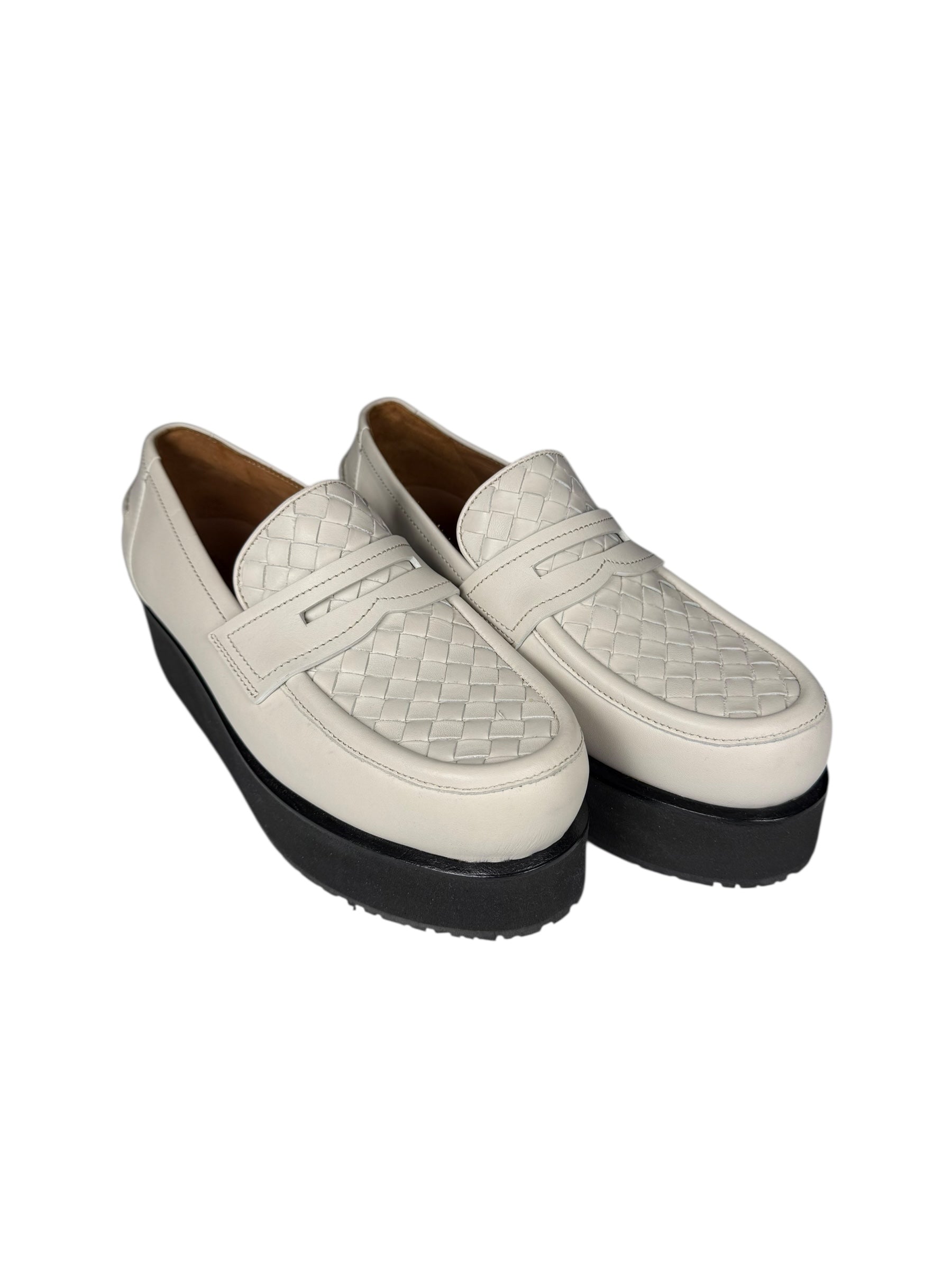 Bottega Veneta Intrecciato Platform Loafers