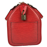 Louis Vuitton Red Epi Leather Speedy 25