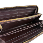 Louis Vuitton Monogram Vernis Amarante Long Zippy Wallet