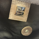 Fendi Grey Wool Mamma Baguette
