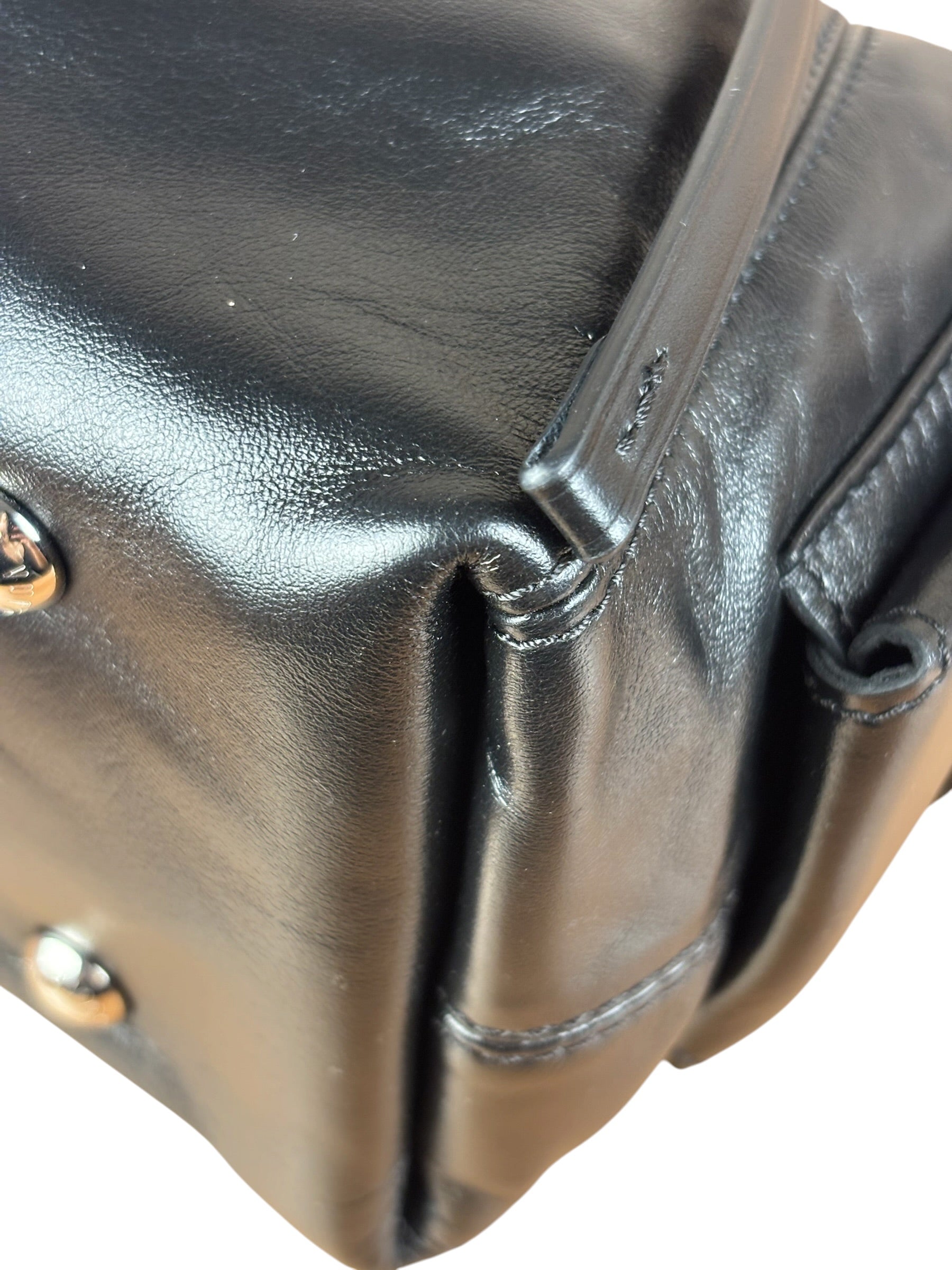 Louis Vuitton Black CarryAll Cargo Vibe PM