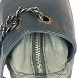 Chanel Sage Green Quilted Leather Flap Bag 2011