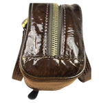 Loewe Metallic Bronze Leather Micro Amazona Mini Handbag